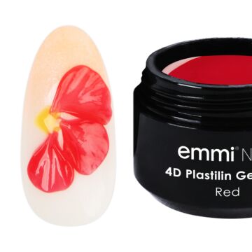 Emmi-Nail 4D Plastilin Gel Red 8g -F536-