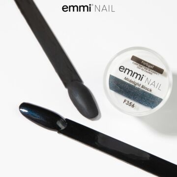 Emmi-Nail Farbgel Midnight Black 5ml -F356- 