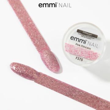 Emmi-Nail Glittergel Pink Princess 5ml -F375-