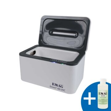 Ultraschallreiniger 0,65L mit UV Sterilisation Emmi-06 UVC
