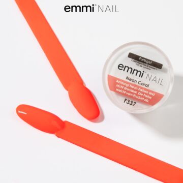 Emmi-Nail Farbgel Neon Coral 5ml -F337-