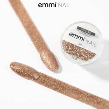 Emmi-Nail Glittergel Tan 5ml -F273-