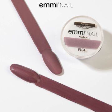 Emmi-Nail Farbgel Nude 4, 5ml -F104-