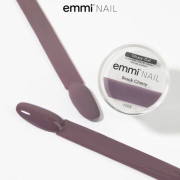 Emmi-Nail Glossy-Gel Black cherry 5ml -F203-