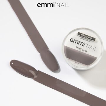 Emmi-Nail Glossy-Gel Steel grey 5ml -F226-