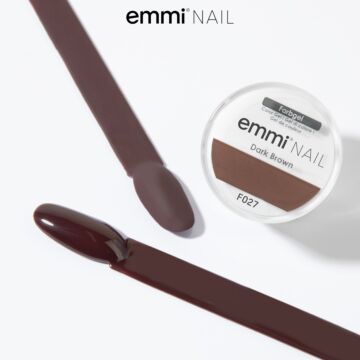 Emmi-Nail Farbgel Dark Brown 5ml -F027-