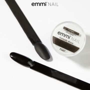 Emmi-Nail Farbgel Fantastic Black 5ml -F047-