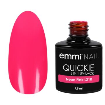 Emmi-Nail Quickie Neon Pink 3in1 -L318-