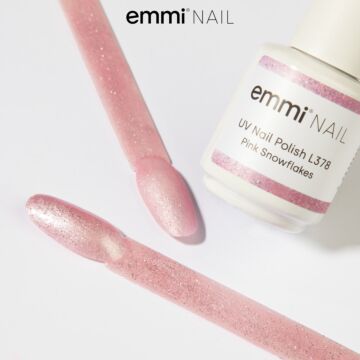 Emmi Shellac UV/LED-Lack Pink Snowflakes -L378