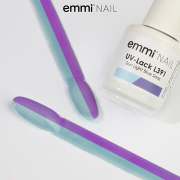 Emmi-Shellac/  UV-Lack Sun Light Blue Sea -L391-	