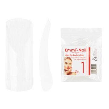 Tip-Beutel Clear 50St., Gr. 1