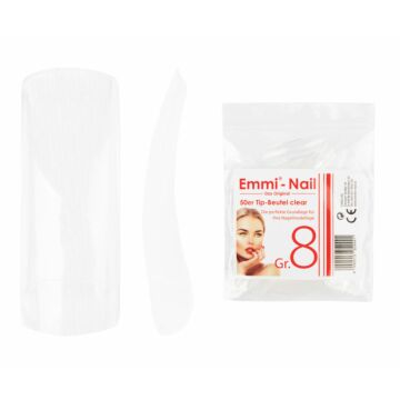 Tip-Beutel Clear 50St., Gr. 8