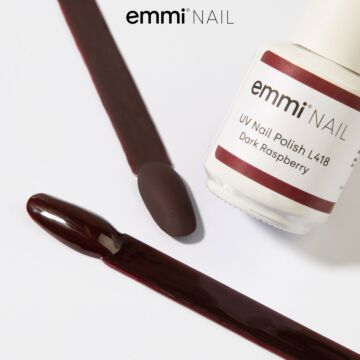 Emmi Shellac UV/LED-Lack Dark Raspberry -L418-