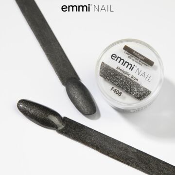 Emmi-Nail Farbgel Metallic Iron -F408-