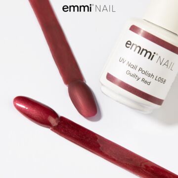 Emmi Shellac UV/LED-Lack Guilty Red -L058-