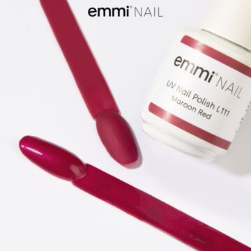 Emmi Shellac UV/LED-Lack Maroon Red -L111-