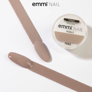 Emmi-Nail Farbgel Nude 5, 5ml -F043-