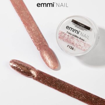 Emmi-Nail Farbgel Fairy Glitter Rose 5ml -F126-