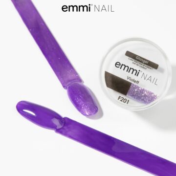 Emmi-Nail Glasgel Violett 5ml -F201-