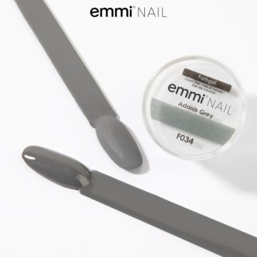 Emmi-Nail Farbgel Adonis Grey 5ml -F034-