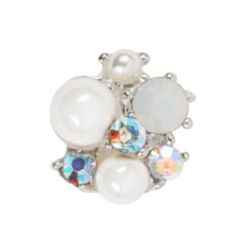 Nail Charm Brosche Crystal AB