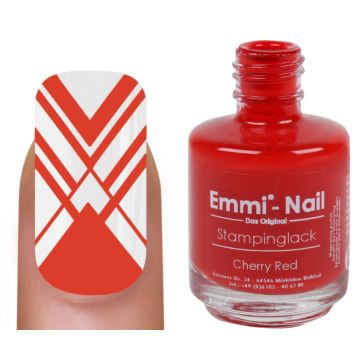 Stampinglack "cherry red" 15ml