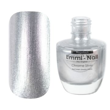 Emmi-Nail Nagellack Chrome Silver