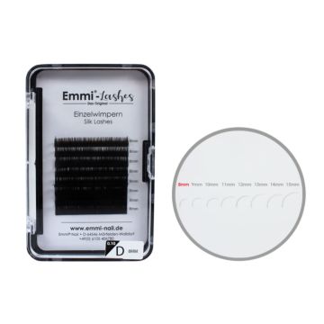 Emmi®-Lashes Silk Lashes Einzelwimpern D-Curl 0,10mm