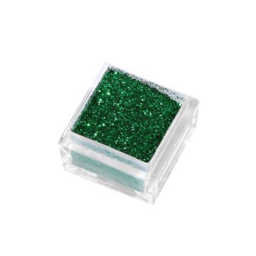 Glitterpuder grün