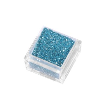 Glitterpuder himmelblau