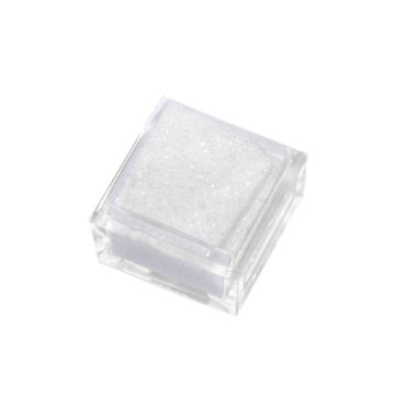 Glitterpuder weiß