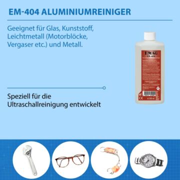 EM-404 500ml Aluminium- und Druckgussreiniger / Edelmetallreiniger