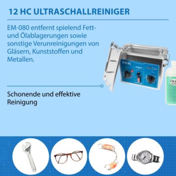 Ultraschallreiniger 1,2L Emmi-12 HC Ultraschallreiniger 1,2L Emmi-12 HC