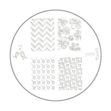 Konad-Schablone M101 