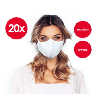 Emmi® Behelfsmaske mit Nanosilber 20er Pack