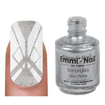 Stampinglack "silver chrome" 15ml