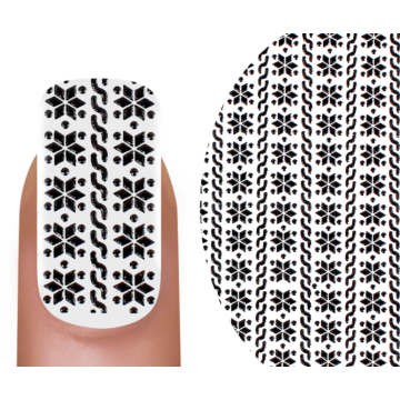 Emmi-Nail 3D Tattoo Winter schwarz