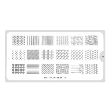 MoYou-London Stamping Schablone Pro 01