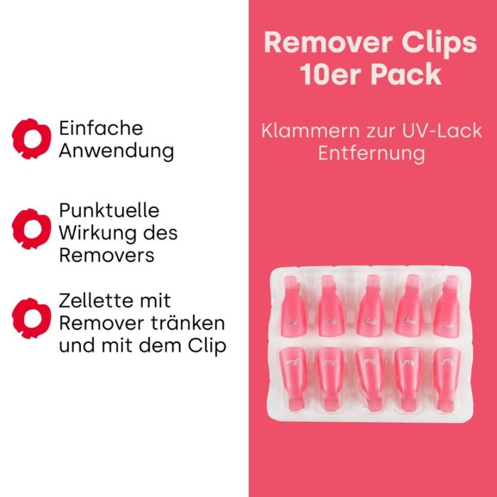 Remover Clips 10er Pack