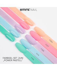 Farbgel-Set Juni "Power Pastell"