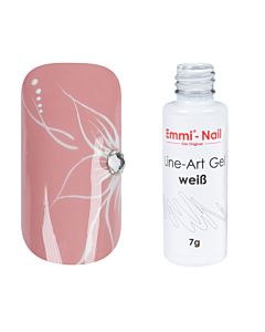 Emmi-Nail Line Art Gel "weiß" 7g