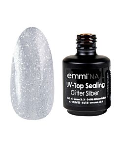 Emmi-Nail UV/LED-Top Sealing Glitter *silber* 14ml