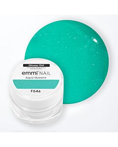 Emmi-Nail Glossy-Gel Aqua Queens -F546-
