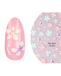 Emmi-Nail 5D Soft Gel Flower Nail Sticker 2