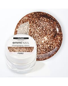 Emmi-Nail Farbgel Champagner Glanz 5ml -F582-