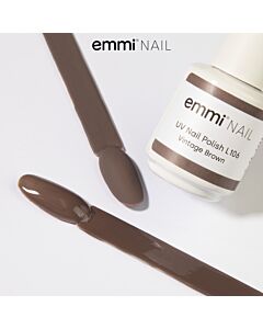 Shellac UV Polish Vintage Brown 15ml -L106-