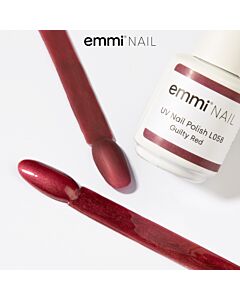 Emmi Shellac UV/LED-Lack Guilty Red -L058-